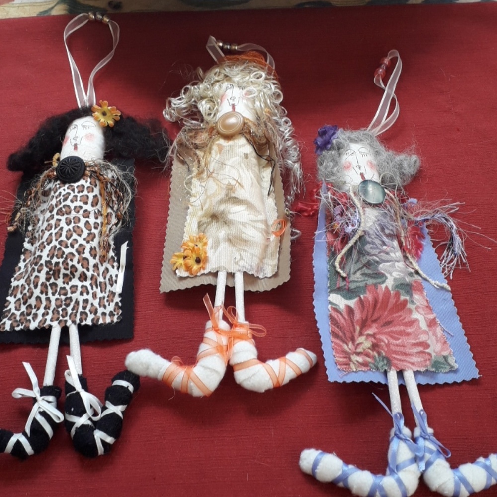 Handmade Door Hanger/Party Favors Comical Doll